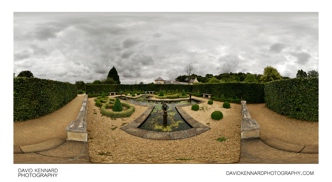 Formal Pond and Knot Garden, Barnsdale Gardens