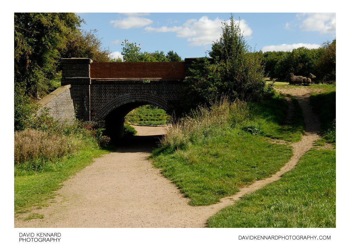 Old railway bridge, Melton Country Park