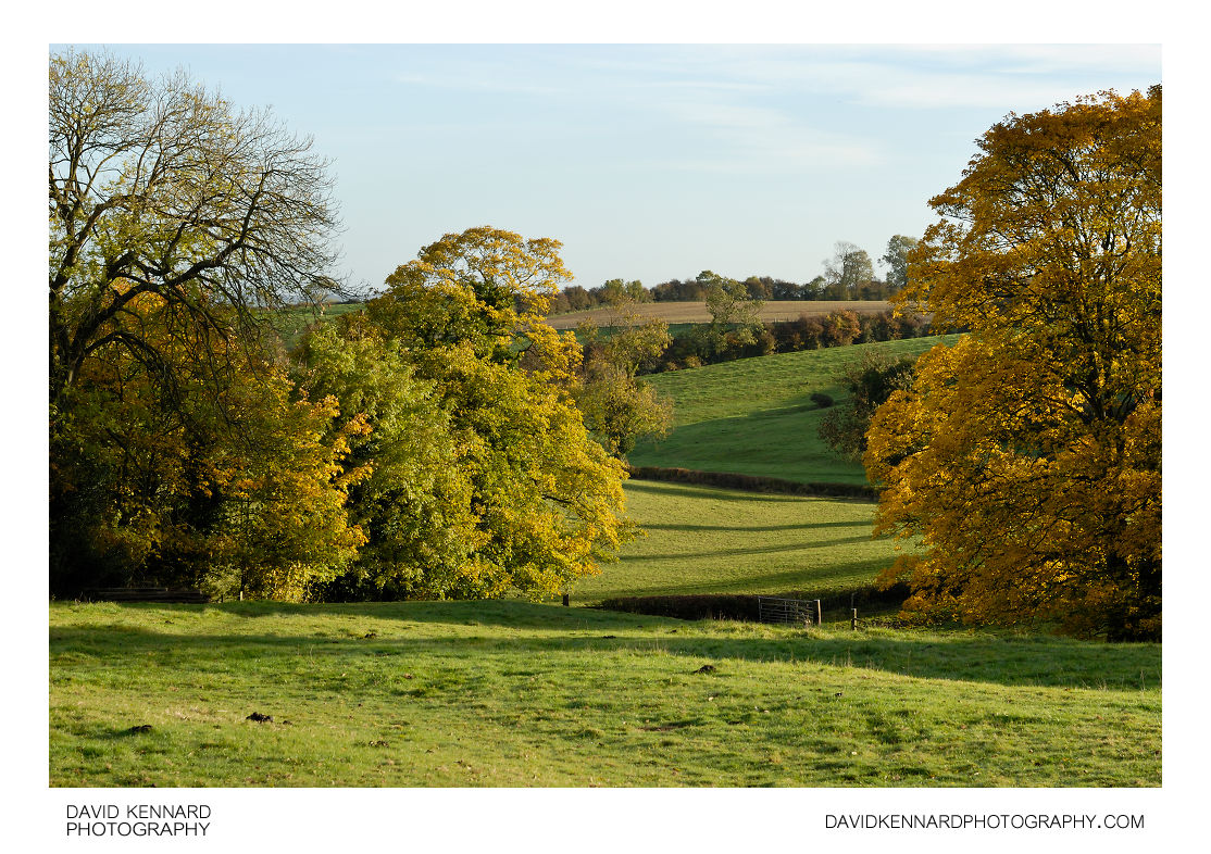 Fields near East Farndon in Autumn