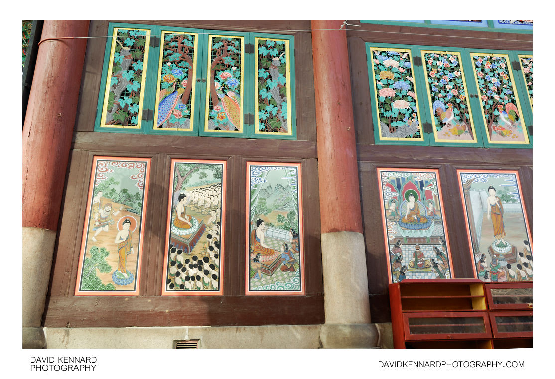 Daeungjeon painted panels, Jogyesa
