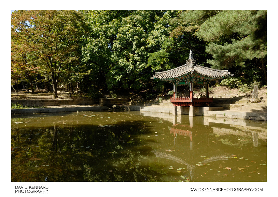 Aeryeon lake and pavilion, Changdeokgung