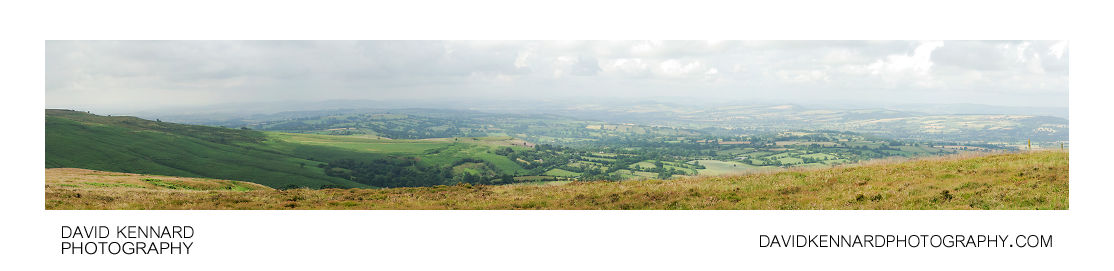 View from Brown Clee Hill