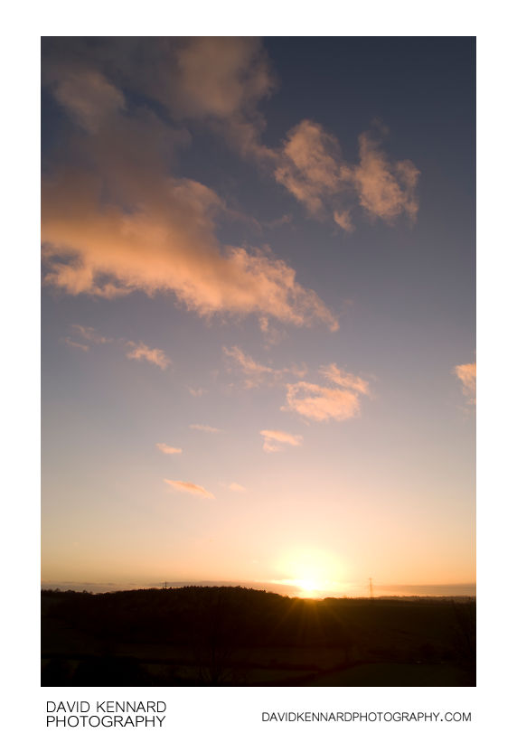 Sunset near Dingley