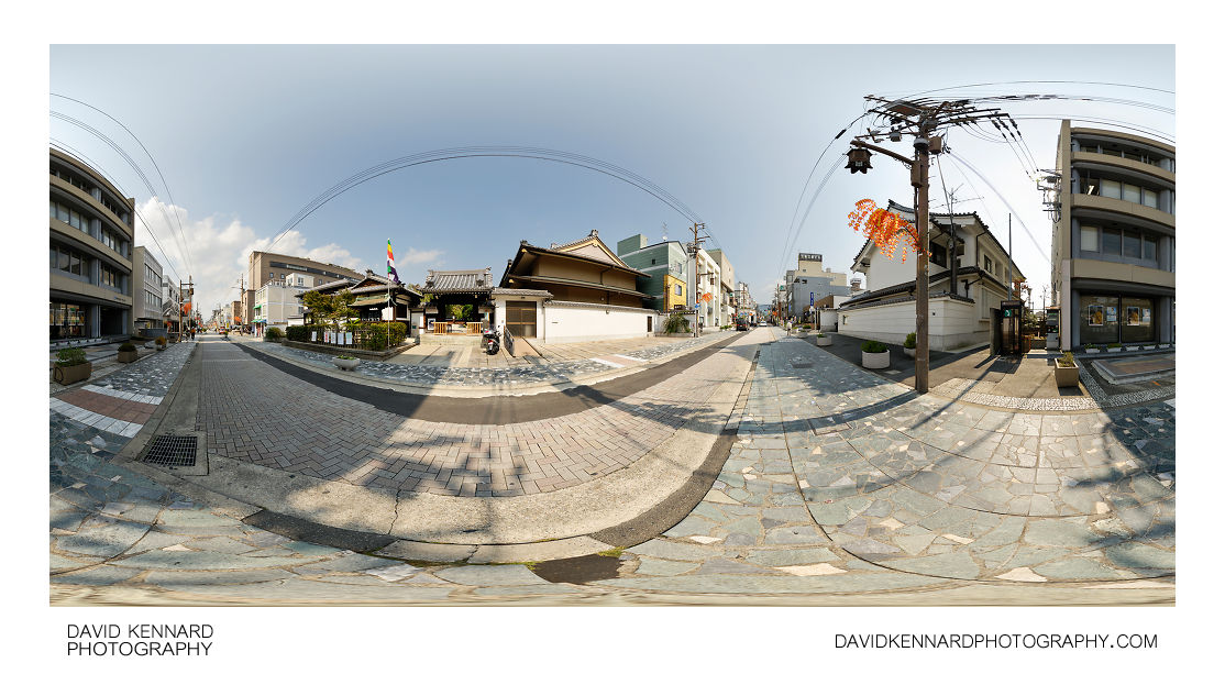 Nara street outside Jokyoji Temple