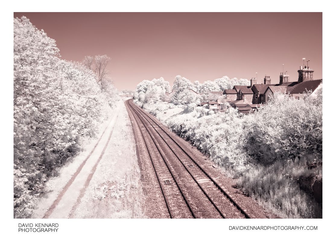 Midland Main Line Railway in Infrared