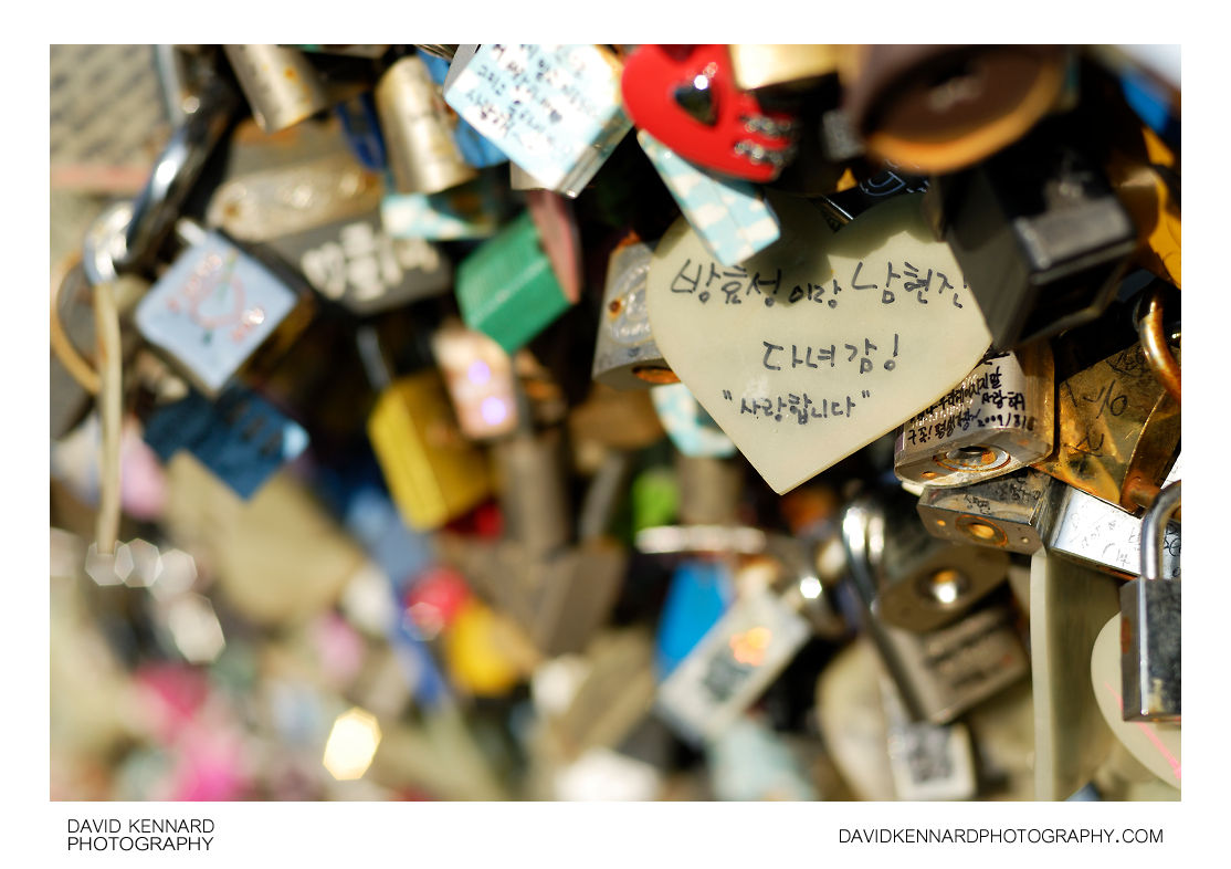 Locks of Love at N Seoul Tower