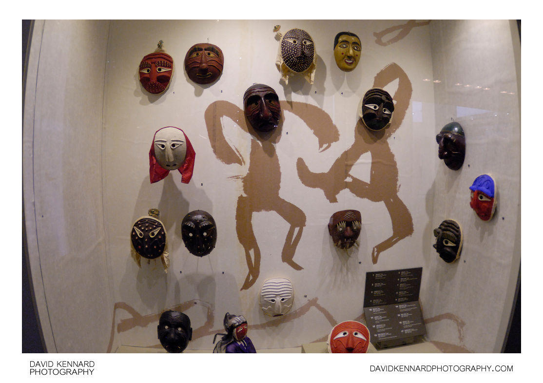 Traditional Korean  Masks   I  David Kennard Photography