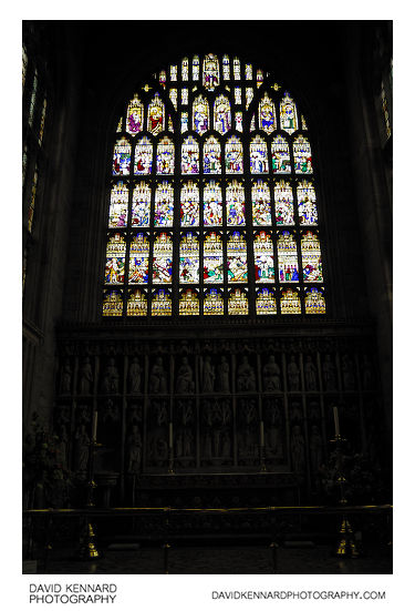 Stained Glass Window - the Martydom of St Laurence