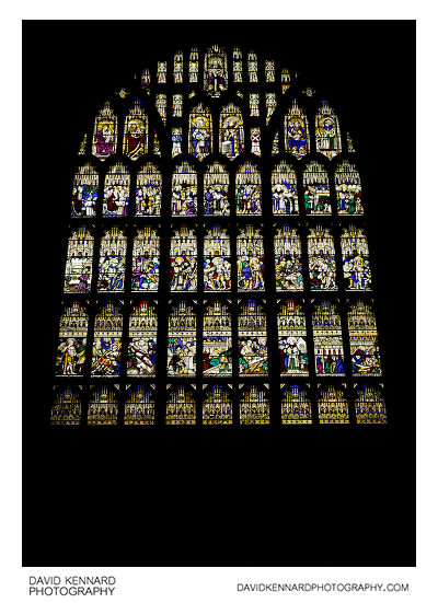 Stained Glass Window - the Martydom of St Laurence