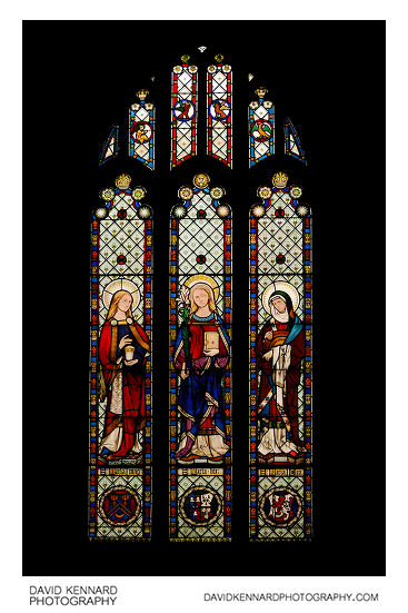 Stained Glass Window in the Parish Church of St Laurence, Ludlow