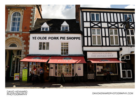 Dickinson & Morris Pork Pie and Sausage shops, Melton Mowbray