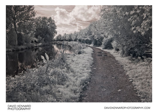 Grand Union Canal, Market Harborough (infrared)