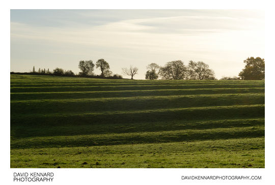 Ridge and furrow to the east of East Farndon