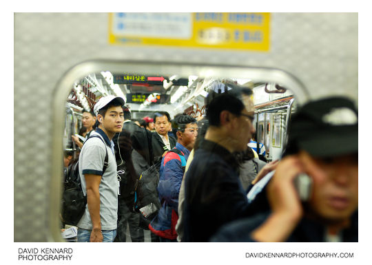 On the Seoul Metro