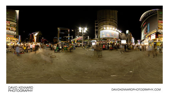 Myeong-dong at night