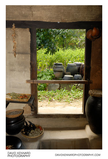 Room of a house at the Korean Folk Village