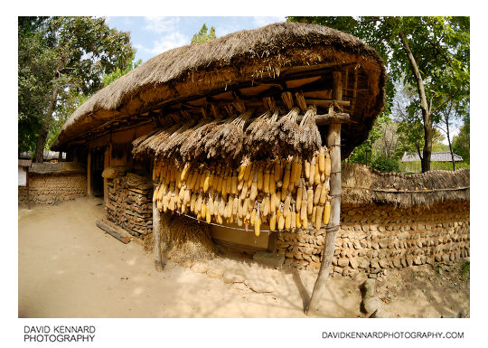 Farmer's House in the Central Region of Korea