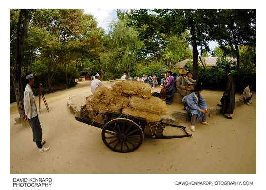 Actors at the Korean Folk Village