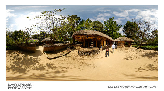 Farmer's House in the Central Region of Korea