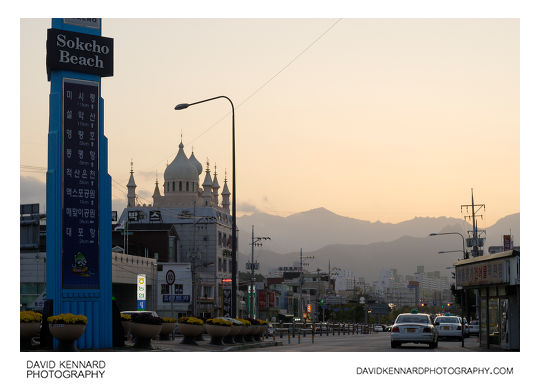 Sokcho at twilight