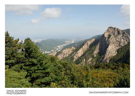 View east from Soraksan