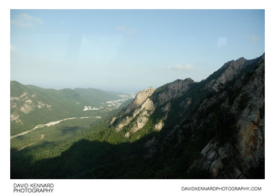 View east from Sorak Cable Car