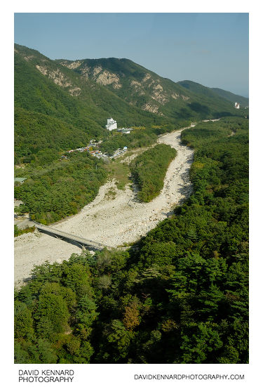 View from the Sorak cable-car