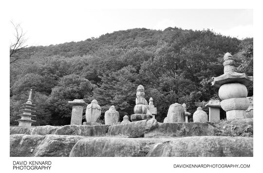 Group of stupa in Sinheungsa temple