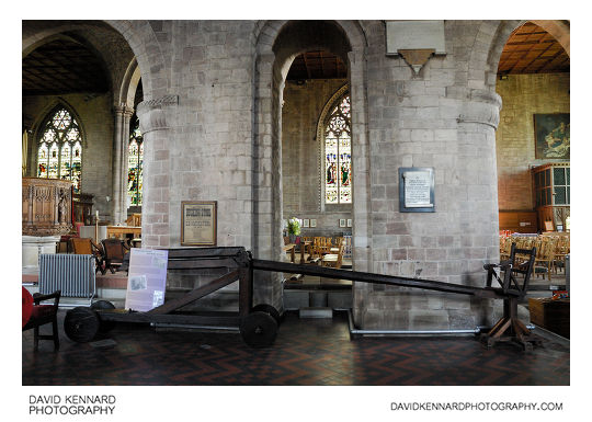 Ducking Stool, Priory Church, Leominster