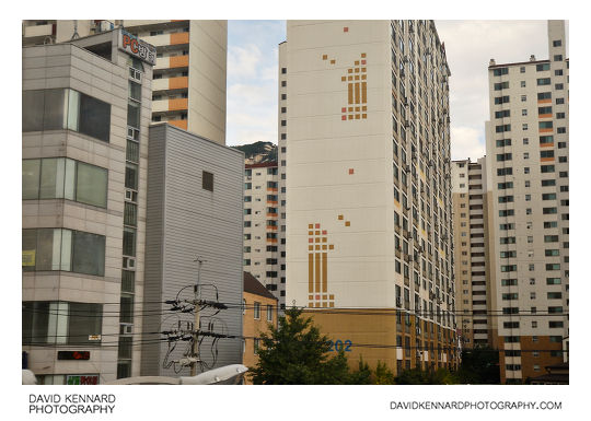 Apartment buildings in Nowon-gu