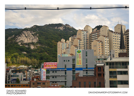 Buram mountain and Sanggye-dong