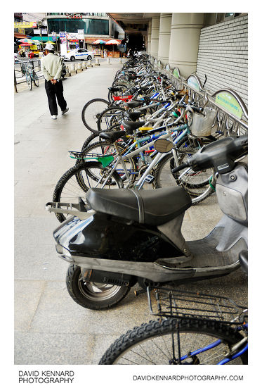 Bikes outisde Danggogae station