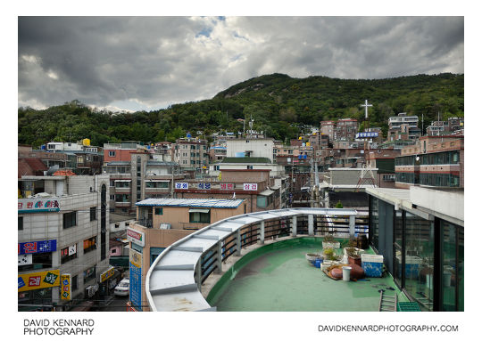 View west from Danggogae station