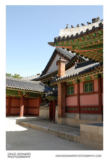 Area west of Huijeongdang, Changdeokgung palace