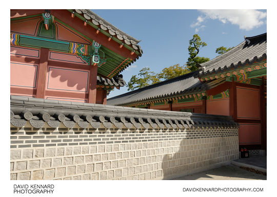 Buildings in Gwolnaegaksa, Changdeokgung palace