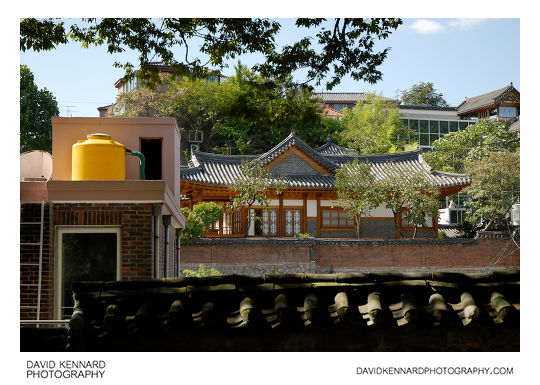 View east from Changdeokgung secret garden