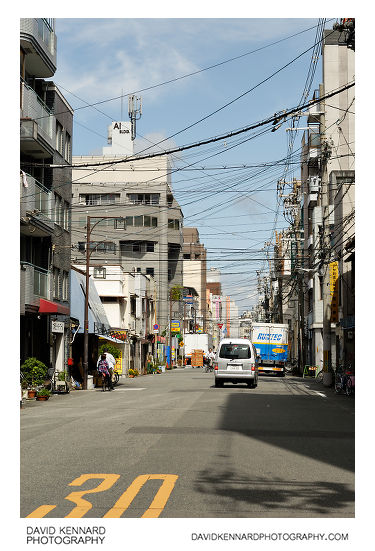 Street in Nipponbashi, Osaka