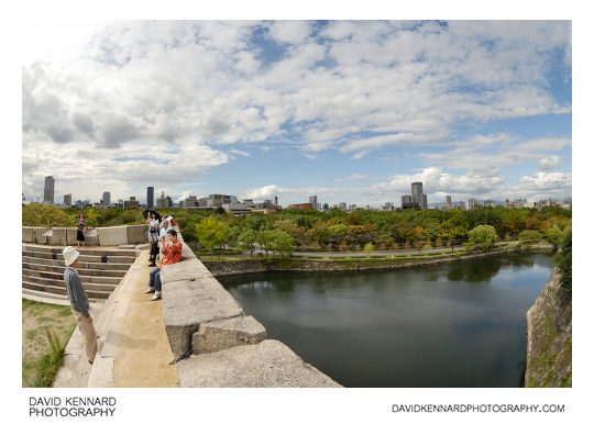 Inner moat of Osaka Castle