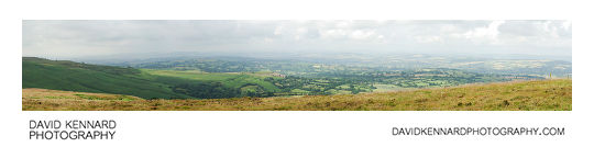 View from Brown Clee Hill