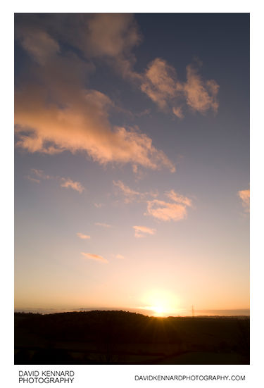Sunset near Dingley