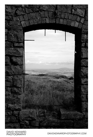 View from the Crushing House, Brown Clee Hill