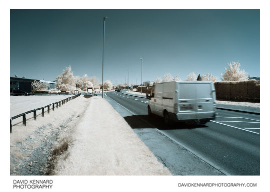 Rockingham Road in Infrared