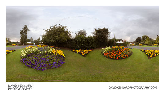 Flower displays at Welland Park Summer 2012