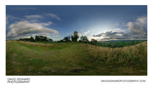 View from by top of Callow Hill, Shropshire