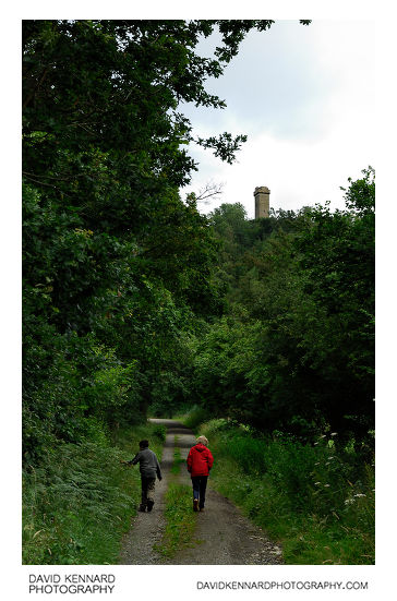 Walking up to Flounders' Folly