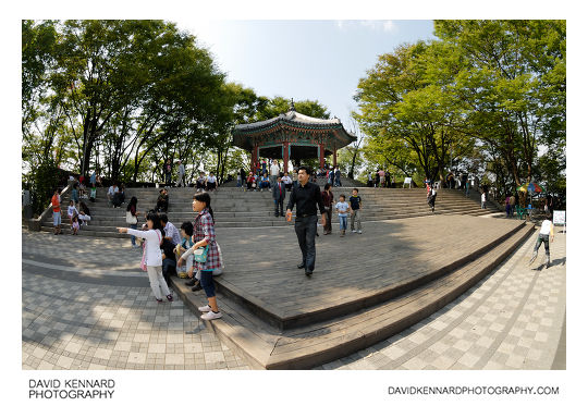 Palgak-jeong (팔각정) at the top of Namsan (남산)