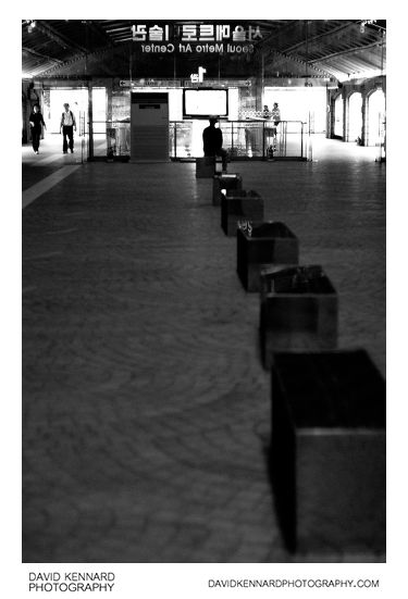 Metal boxes, Gyeongbokgung Station