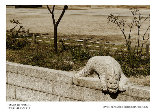 Sanye sculpture guarding Geumcheon, Gyeongbokgung Palace