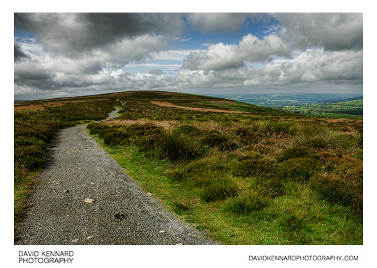 Path along the Long Mynd