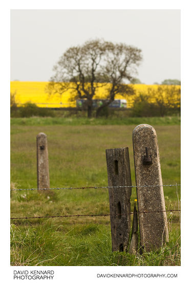 Old gate post